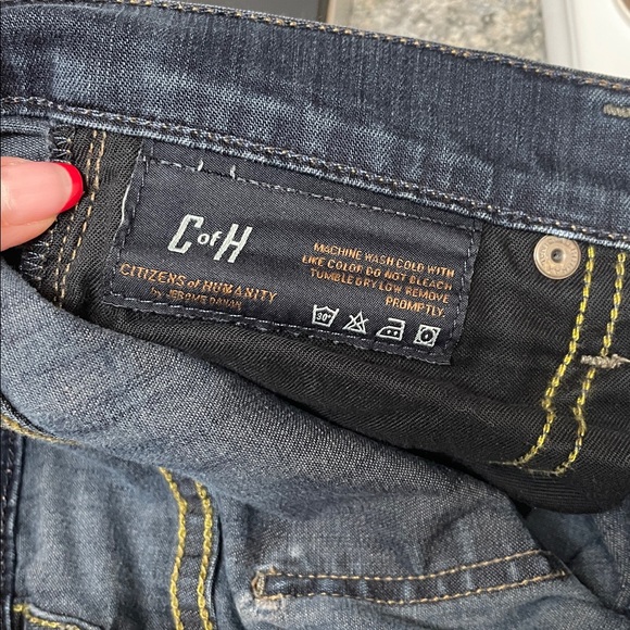 Citizens of Humanity Women’s Size 26 Ava Low Rise Straight Jean Cotton Vintage - Picture 6 of 14